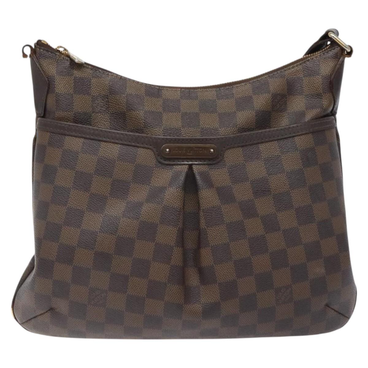 LOUIS VUITTON Damier Ebene Bloomsbury GM Shoulder Bag N42250 LV Auth 127290