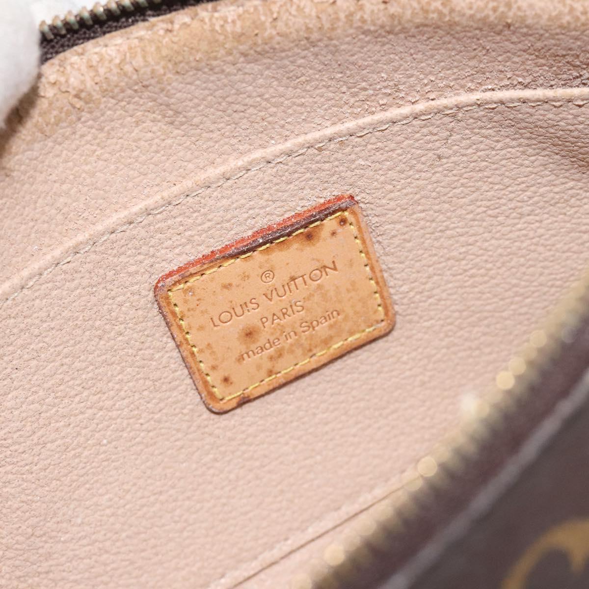 LOUIS VUITTON Monogram Pochette Cosmetic PM Cosmetic Pouch M47515 LV Auth 127297