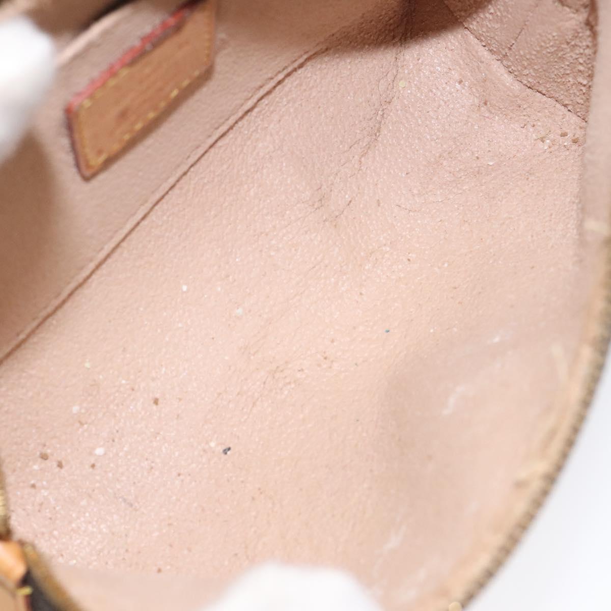 LOUIS VUITTON Monogram Pochette Cosmetic PM Cosmetic Pouch M47515 LV Auth 127297