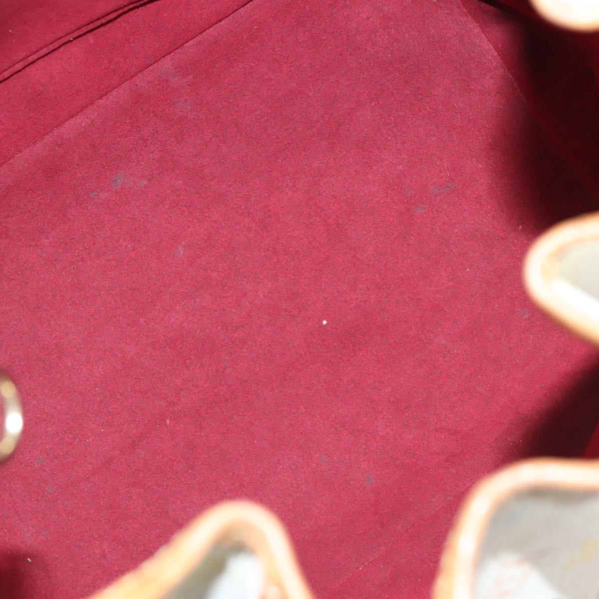 LOUIS VUITTON Monogram Multicolor Petit Noe Bag White M42229 LV Auth 127305