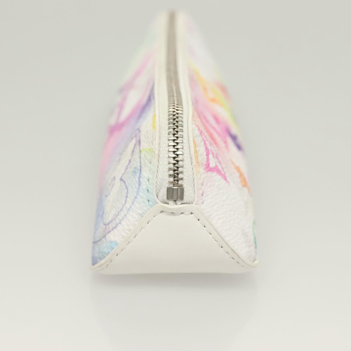 LOUIS VUITTON Monogram Watercolor Trousse Elizabeth Pen Case GI0591 Auth 127326