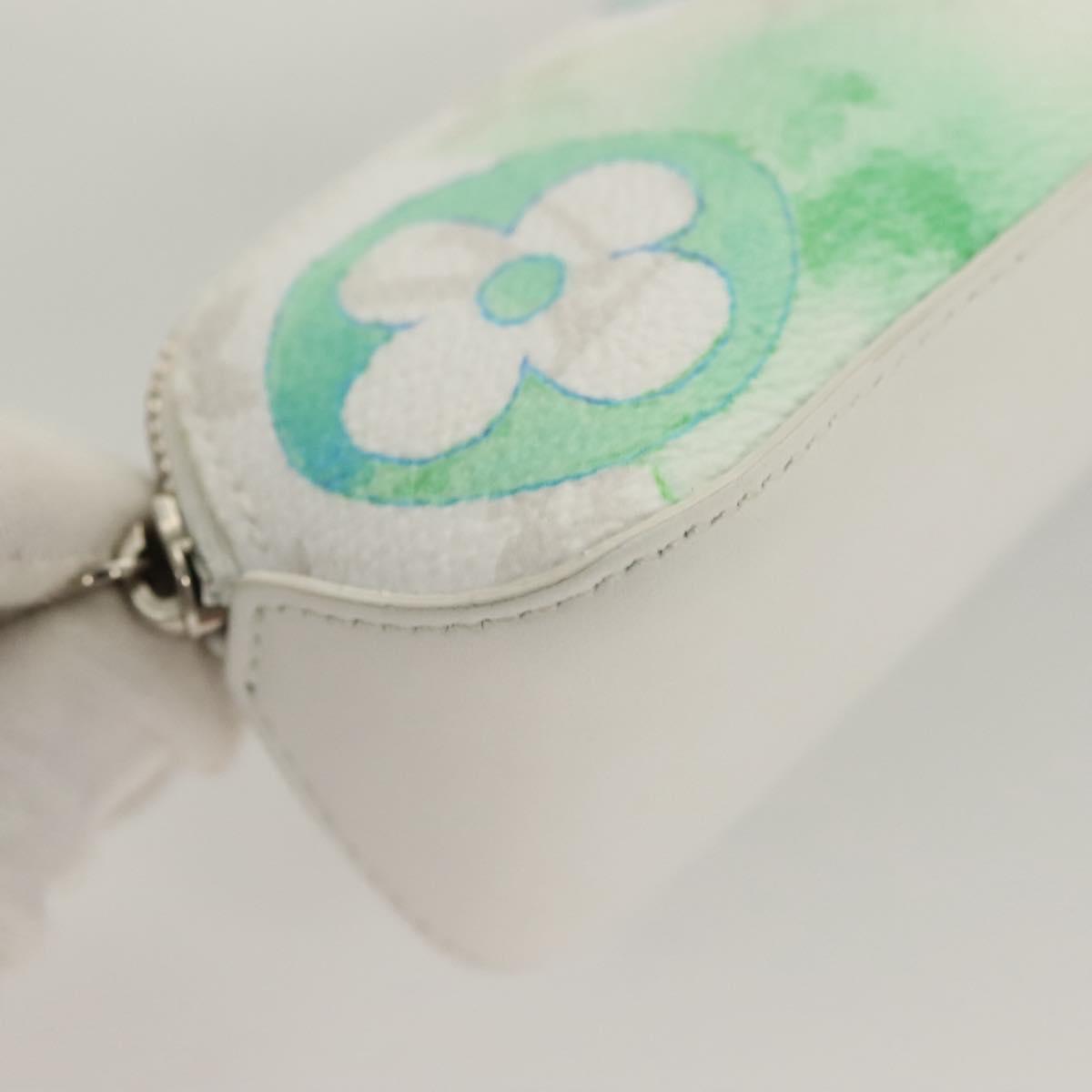 LOUIS VUITTON Monogram Watercolor Trousse Elizabeth Pen Case GI0591 Auth 127326