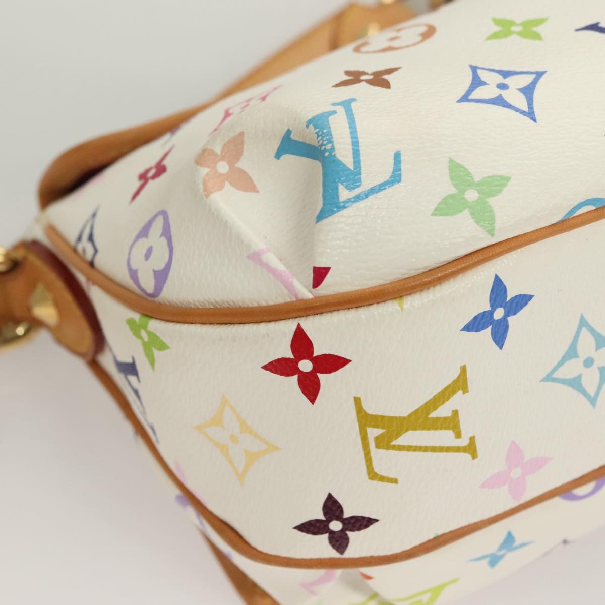 LOUIS VUITTON Monogram Multicolor Patty Shoulder Bag White M40305 Auth 127416SAV