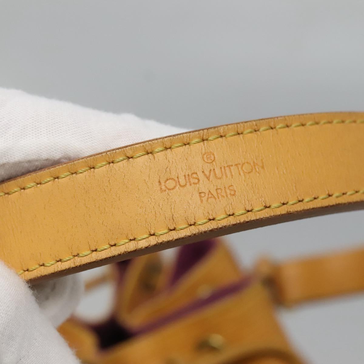 LOUIS VUITTON Epi Noe Shoulder Bag Tassili Yellow M44009 LV Auth 127436