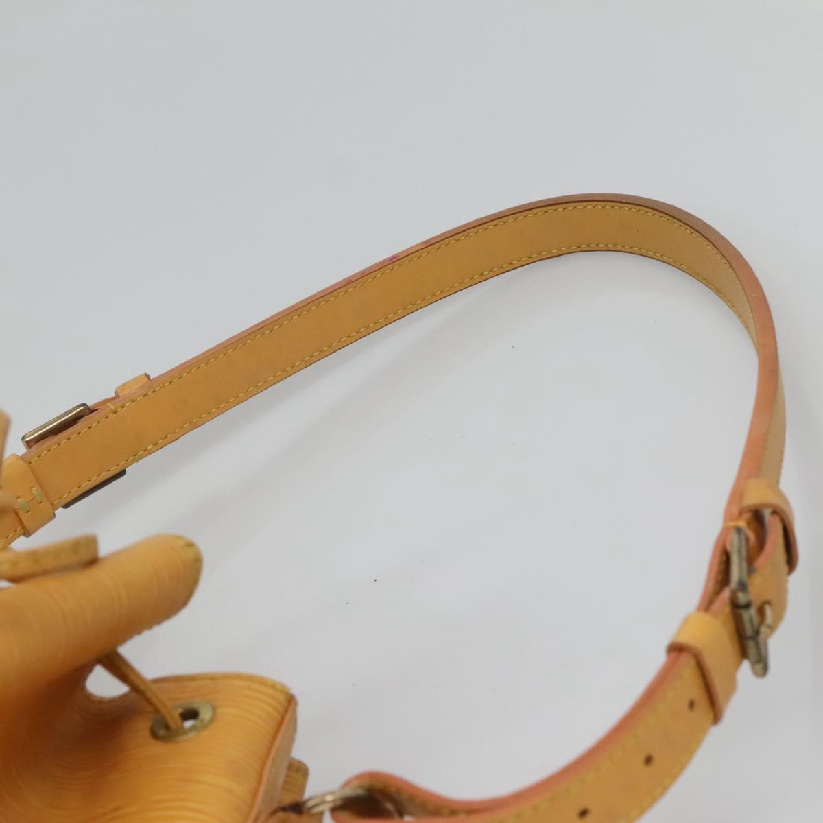 LOUIS VUITTON Epi Noe Shoulder Bag Tassili Yellow M44009 LV Auth 127436
