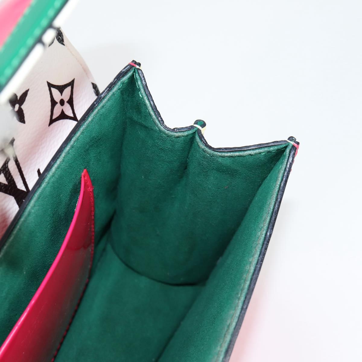 LOUIS VUITTON Vernis Winewood PM Shoulder Bag Rose Pop M90443 LV Auth 127441M