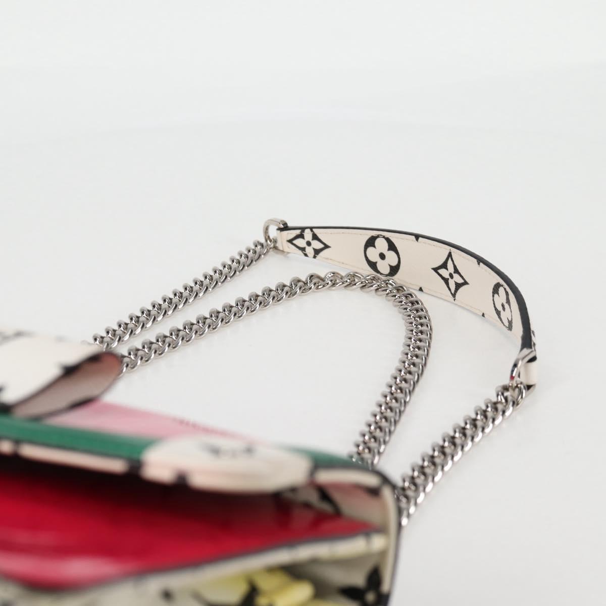 LOUIS VUITTON Vernis Winewood PM Shoulder Bag Rose Pop M90443 LV Auth 127441M