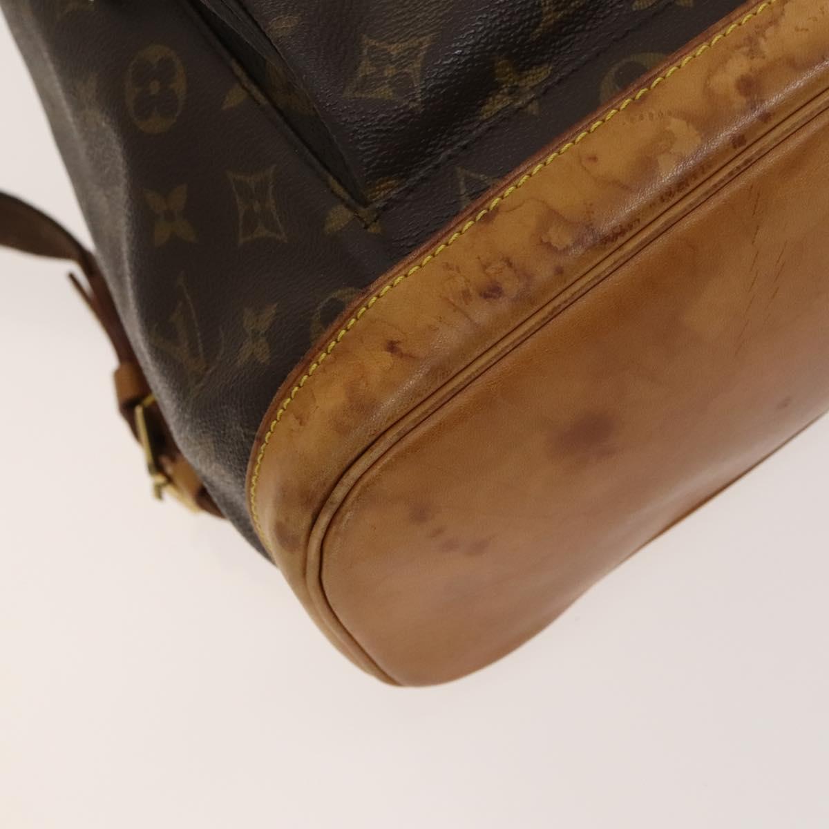 LOUIS VUITTON Monogram Montsouris GM Backpack M51135 LV Auth 127524