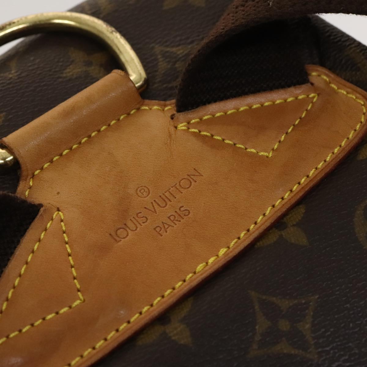 LOUIS VUITTON Monogram Montsouris GM Backpack M51135 LV Auth 127524