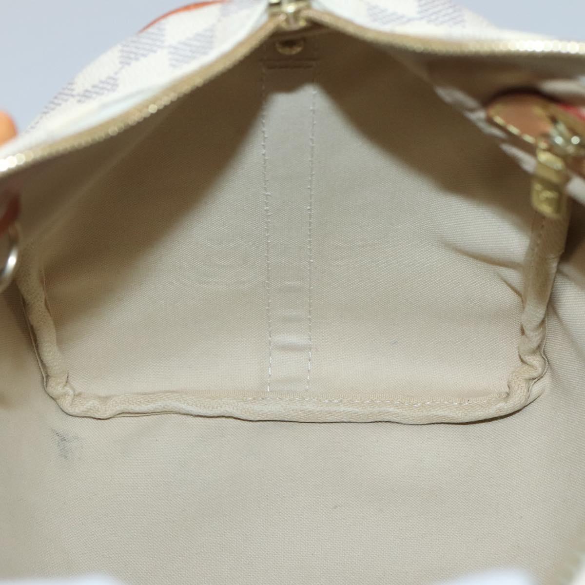 LOUIS VUITTON Damier Azur Speedy Bandouliere 30 Bag 2way N41052 LV Auth 127557