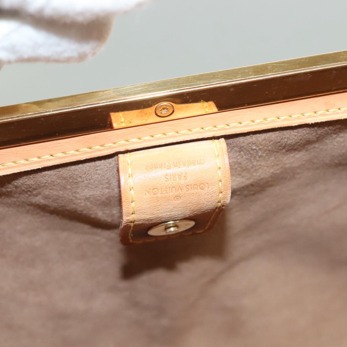 LOUIS VUITTON Monogram Multicolor Judy MM Bag 2Way Black M40256 LV Auth 127563V