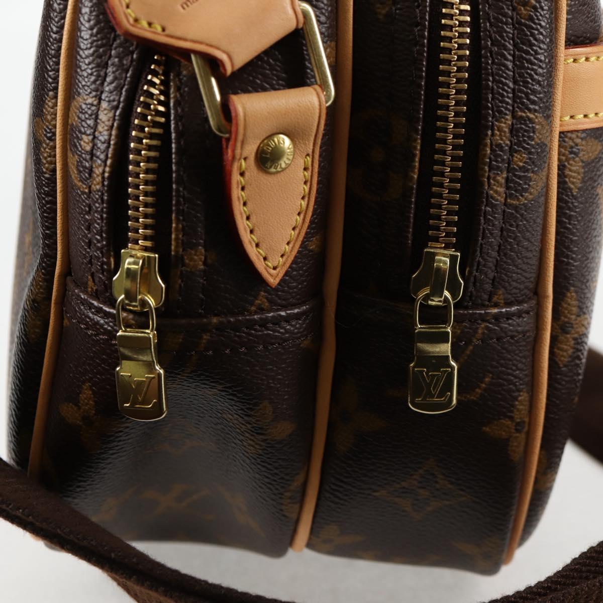 LOUIS VUITTON Monogram Reporter PM Shoulder Bag M45254 LV Auth 127582SV