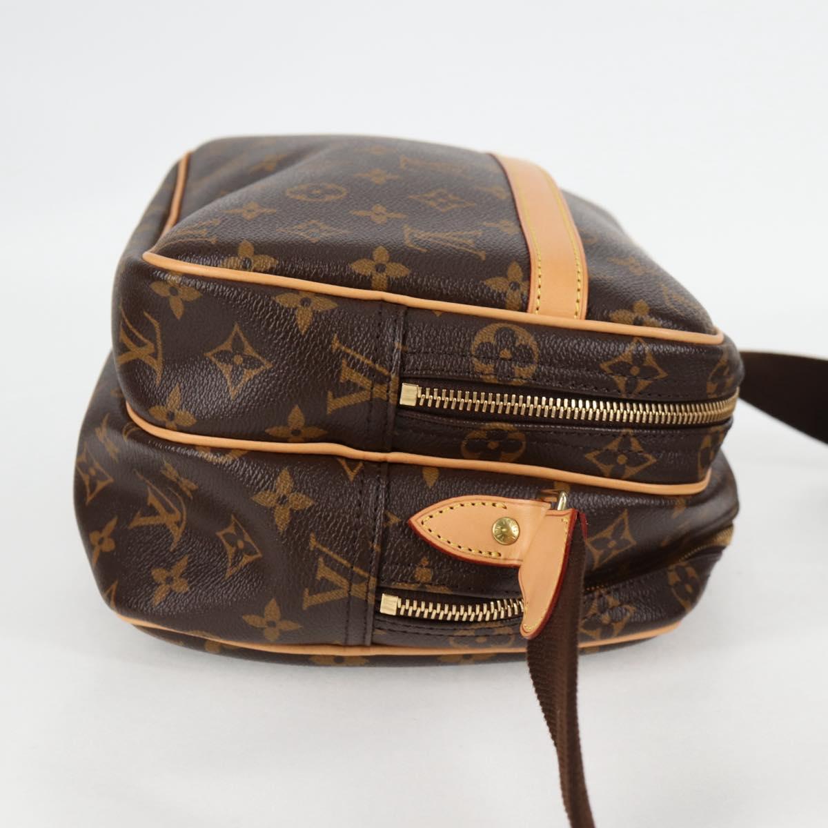 LOUIS VUITTON Monogram Reporter PM Shoulder Bag M45254 LV Auth 127582SV