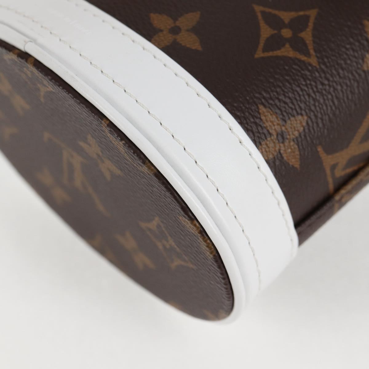 LOUIS VUITTON Monogram Nano Bucket Shoulder Bag M81489 LV Auth 127605SM
