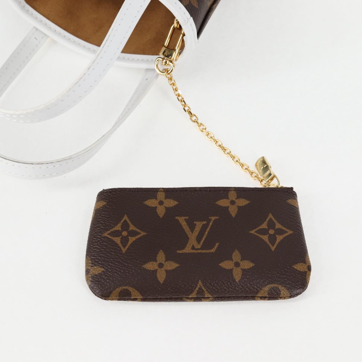 LOUIS VUITTON Monogram Nano Bucket Shoulder Bag M81489 LV Auth 127605SM