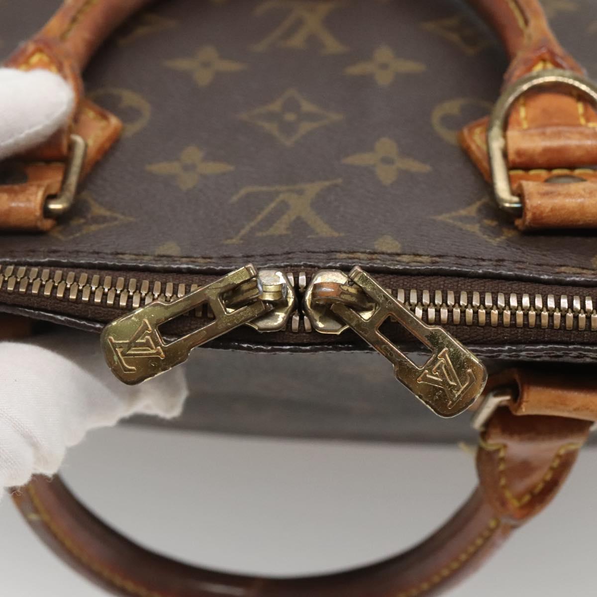 LOUIS VUITTON Monogram Alma Hand Bag M51130 LV Auth 127615