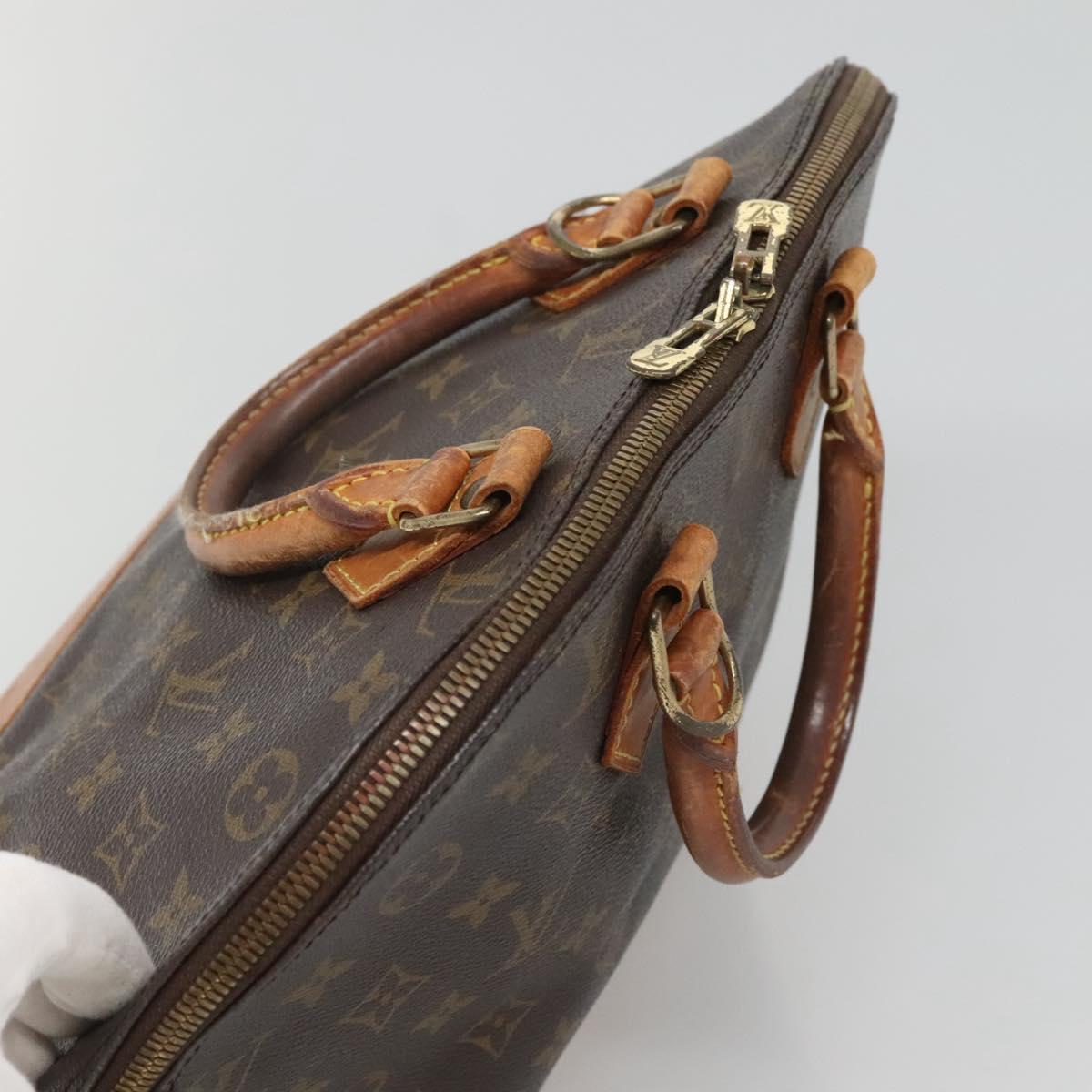 LOUIS VUITTON Monogram Alma Hand Bag M51130 LV Auth 127615