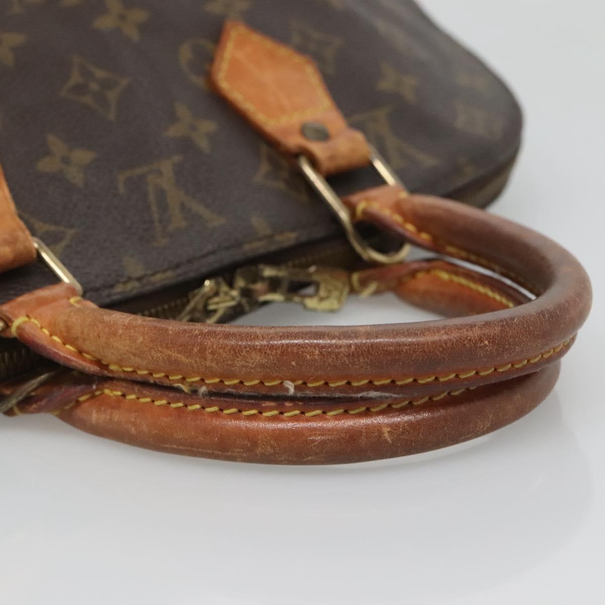 LOUIS VUITTON Monogram Alma Hand Bag M51130 LV Auth 127615