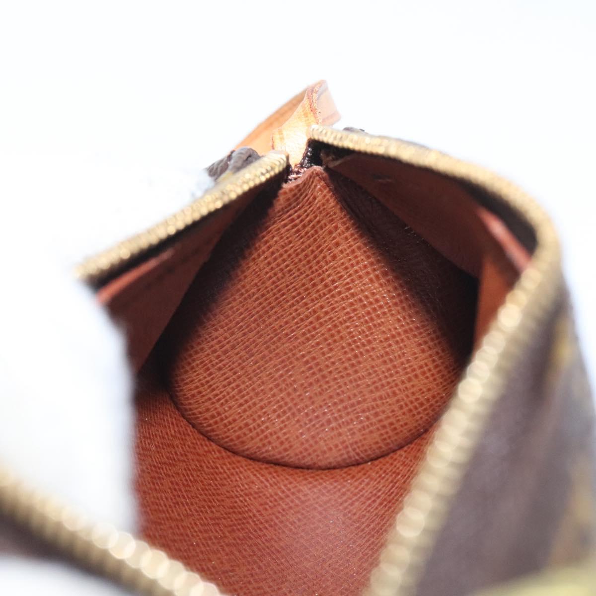 LOUIS VUITTON Monogram Papillon Pouch LV Auth 127629