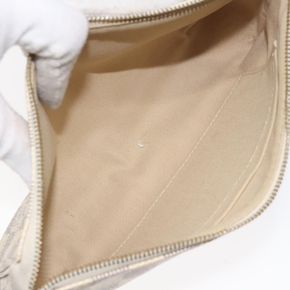 LOUIS VUITTON Damier Azur Pochette Accessoires Pouch N51986 LV Auth 127641