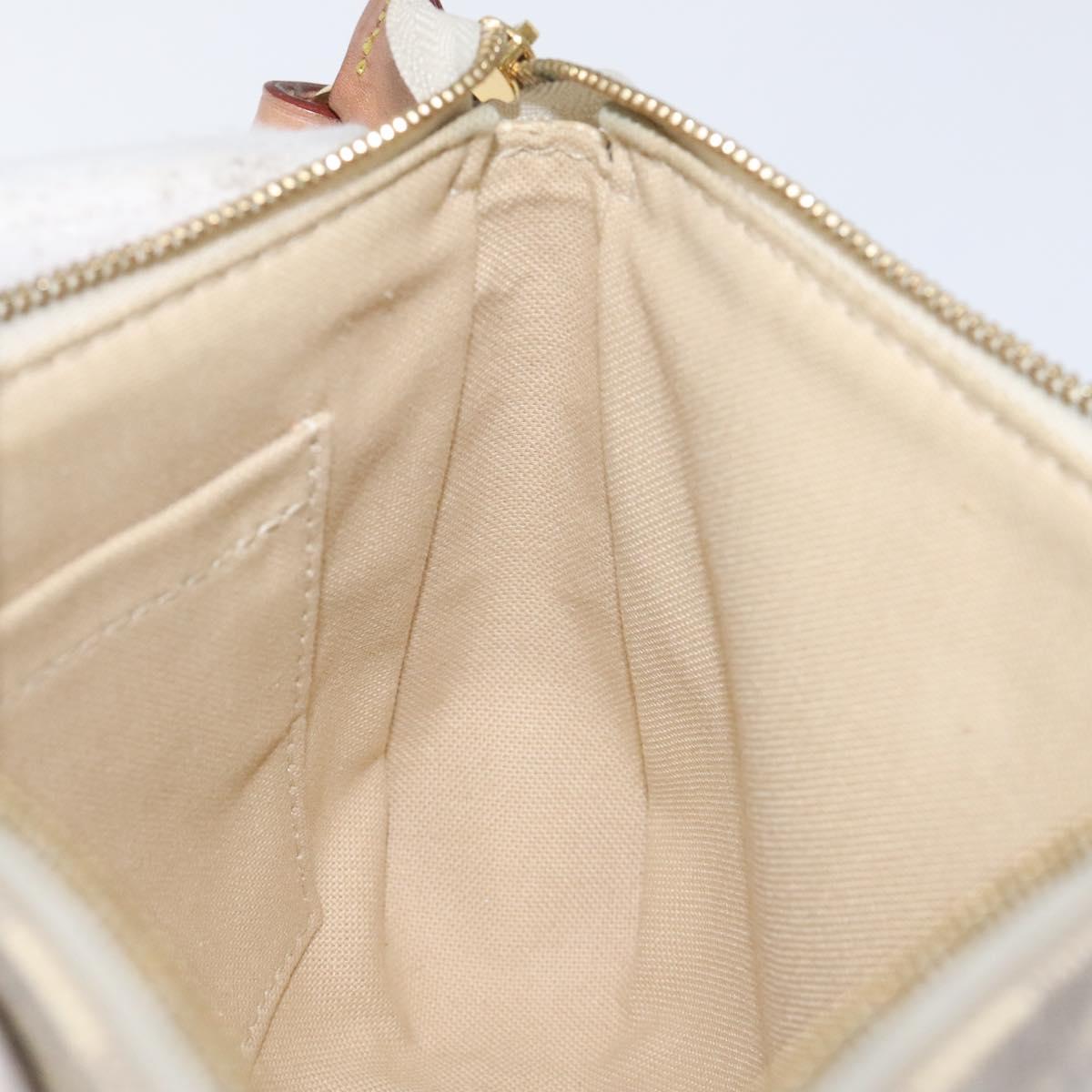 LOUIS VUITTON Damier Azur Pochette Accessoires Pouch N51986 LV Auth 127641