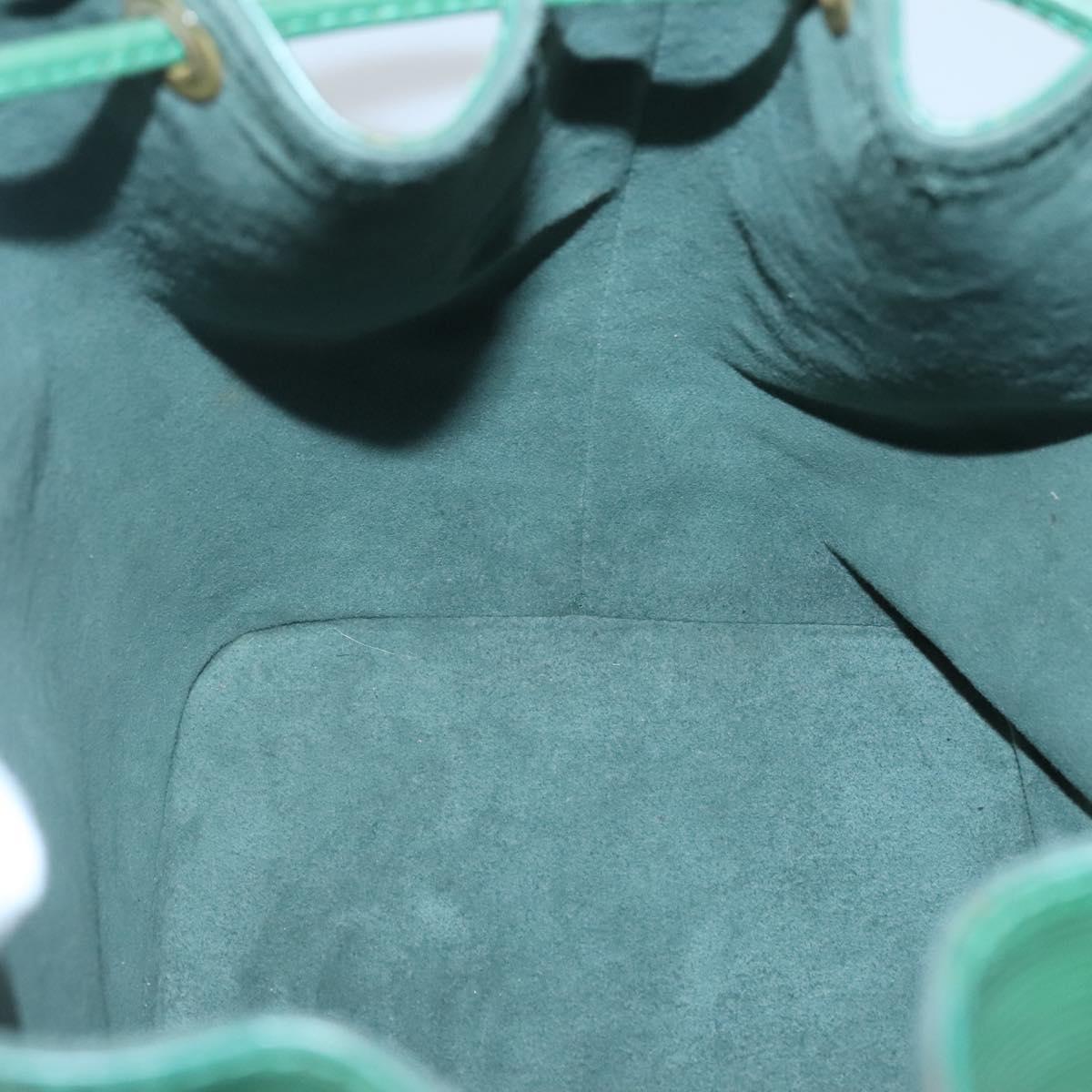 LOUIS VUITTON Epi Petit Noe Shoulder Bag Green M44104 LV Auth 127674