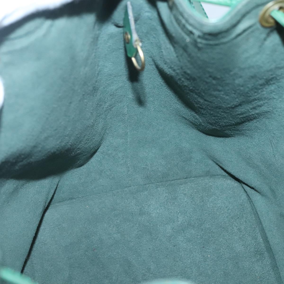 LOUIS VUITTON Epi Petit Noe Shoulder Bag Green M44104 LV Auth 127674