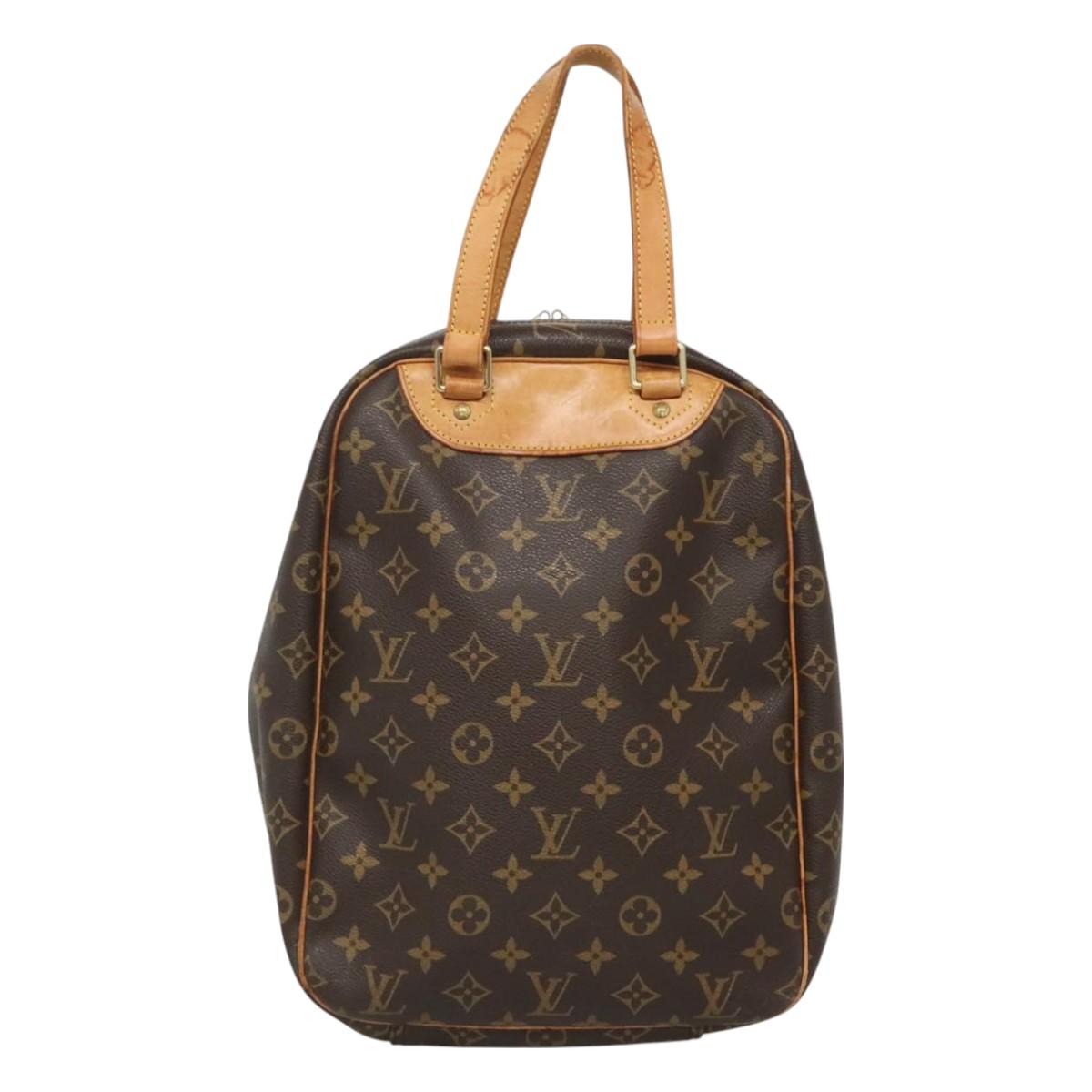LOUIS VUITTON Monogram Excursion Hand Bag M41450 LV Auth 127695