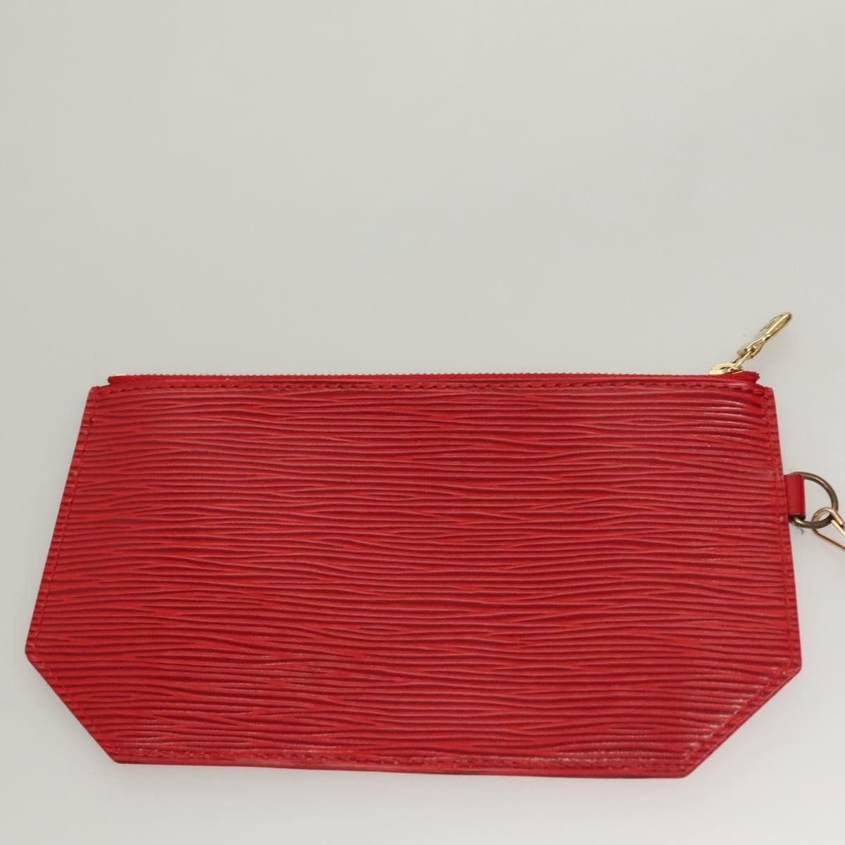LOUIS VUITTON Epi Sac Depaule GM Shoulder Bag Red M80197 LV Auth 127696