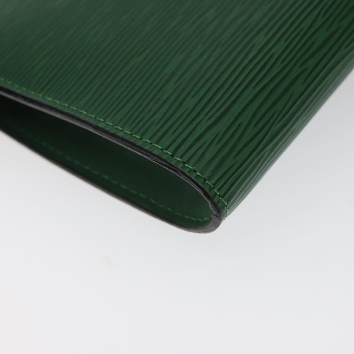 LOUIS VUITTON Epi Pochette Accessoires Pouch Green M52984 LV Auth 127700