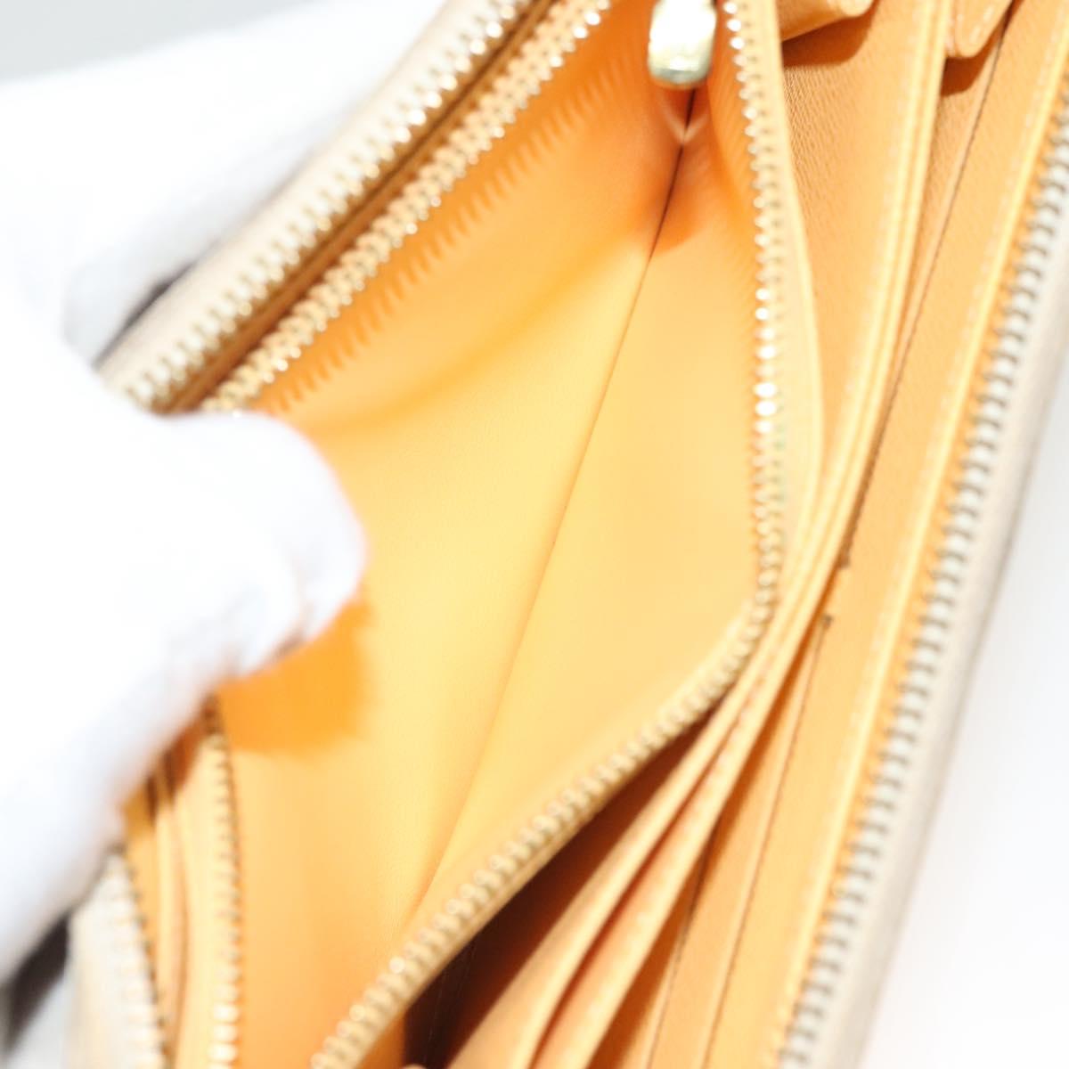 LOUIS VUITTON Damier Azur Illustre Balloon Zippy Wallet N63006 LV Auth 127710