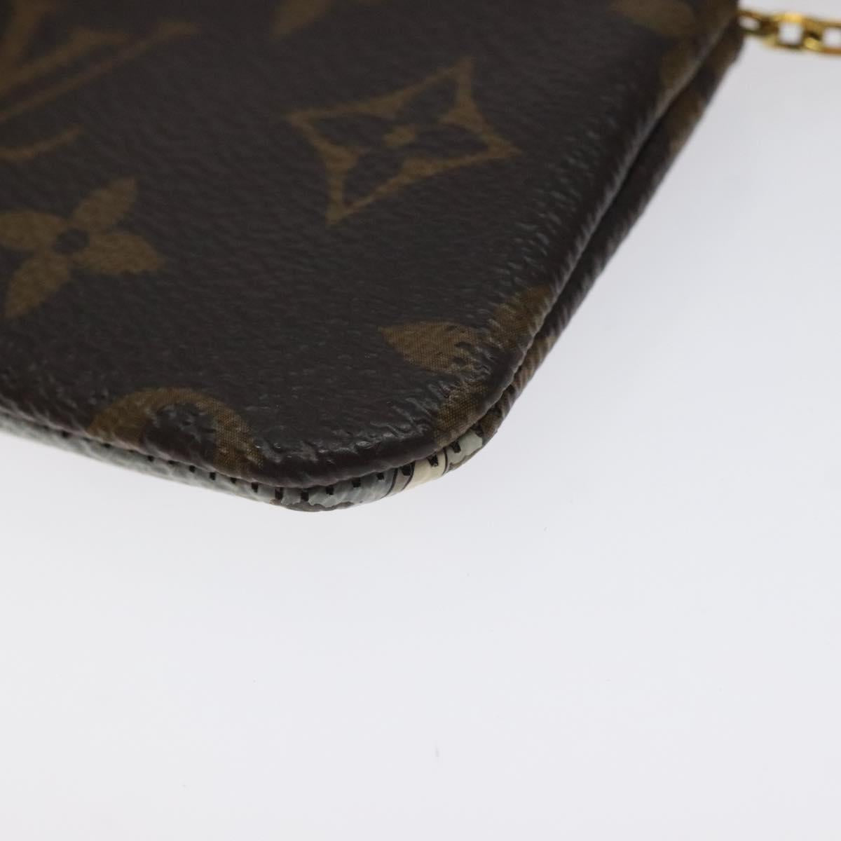 LOUIS VUITTON Monogram Vivienne Pochette Cles Coin Purse M81639 LV Auth 127715A