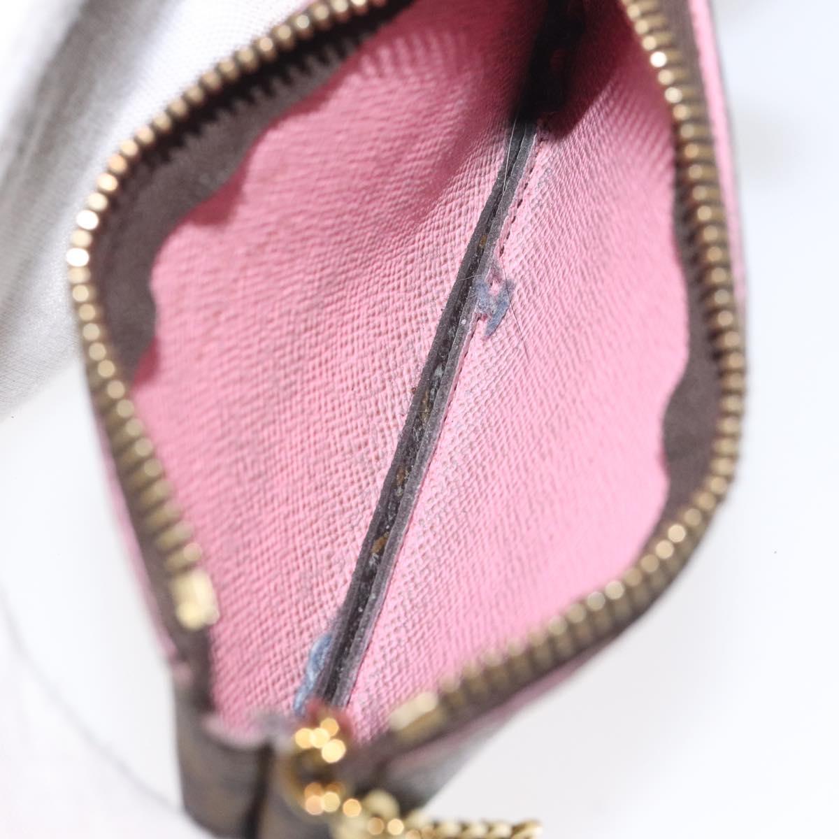 LOUIS VUITTON Monogram Vivienne Pochette Cles Coin Purse M81639 LV Auth 127715A