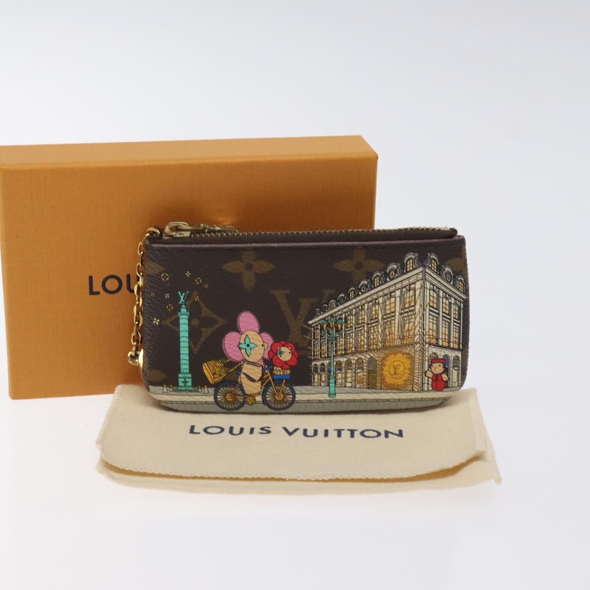 LOUIS VUITTON Monogram Vivienne Pochette Cles Coin Purse M81639 LV Auth 127715A