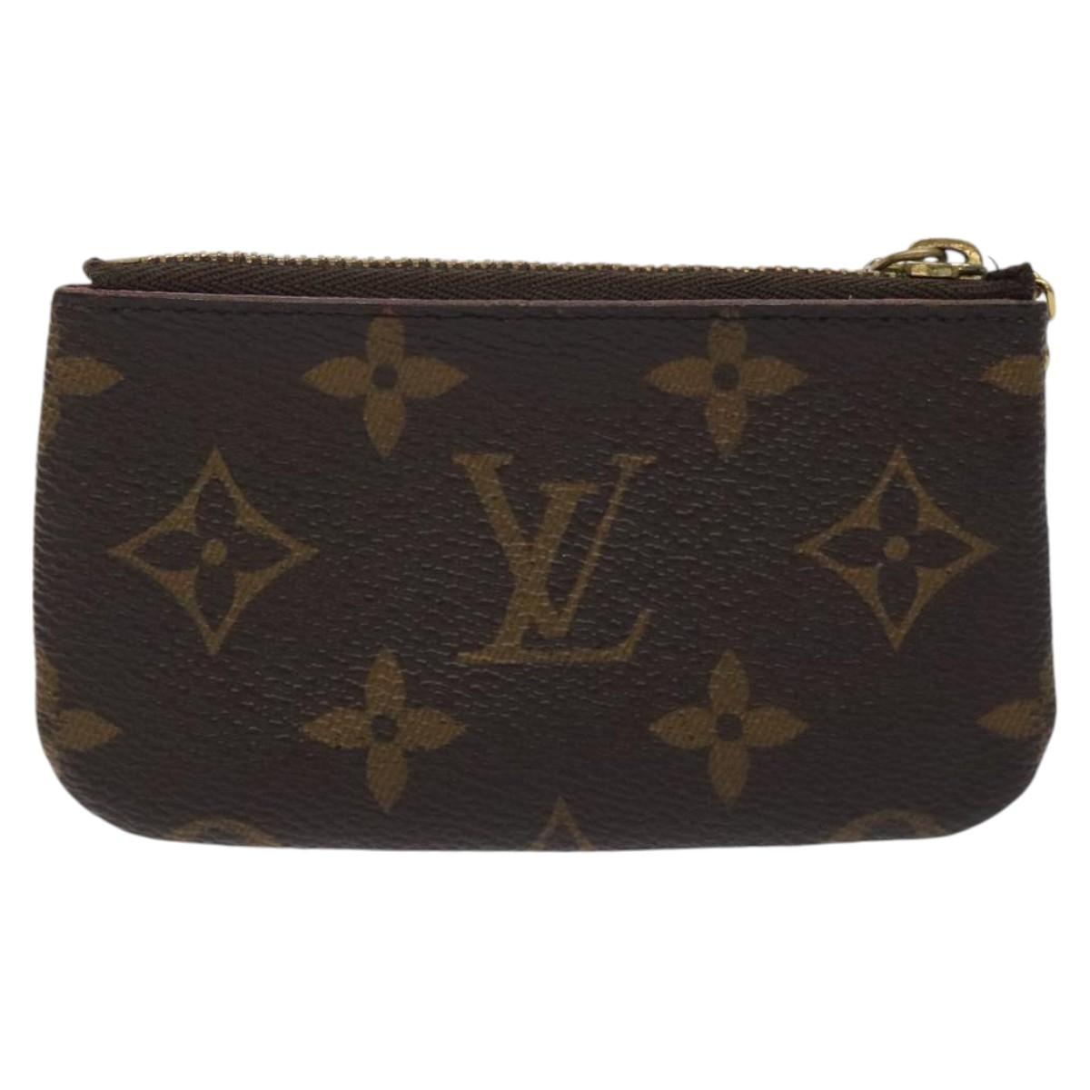 LOUIS VUITTON Monogram Vivienne Pochette Cles Coin Purse M81639 LV Auth 127715