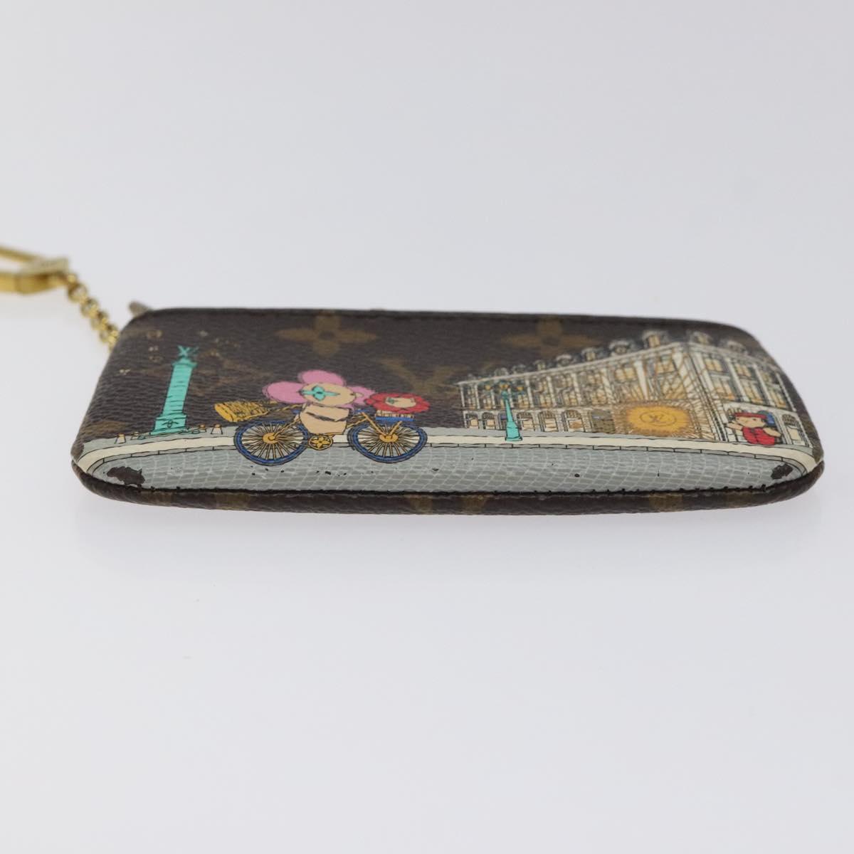 LOUIS VUITTON Monogram Vivienne Pochette Cles Coin Purse M81639 LV Auth 127715