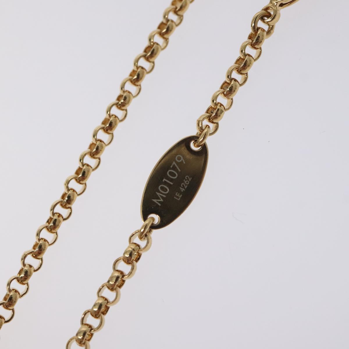 LOUIS VUITTON Yayoi Kusama Collier LV Iconic Infinity Dot M01079 LV Auth 127719M