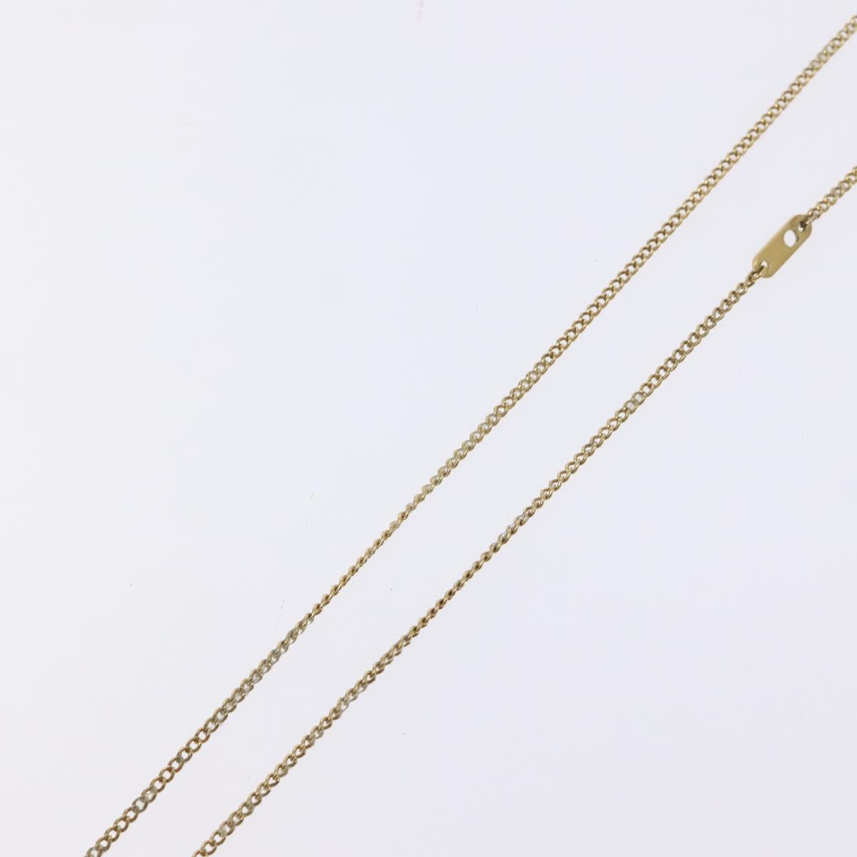 LOUIS VUITTON Collier Map LV Printed Initials City Paris M68261 LV Auth 127722