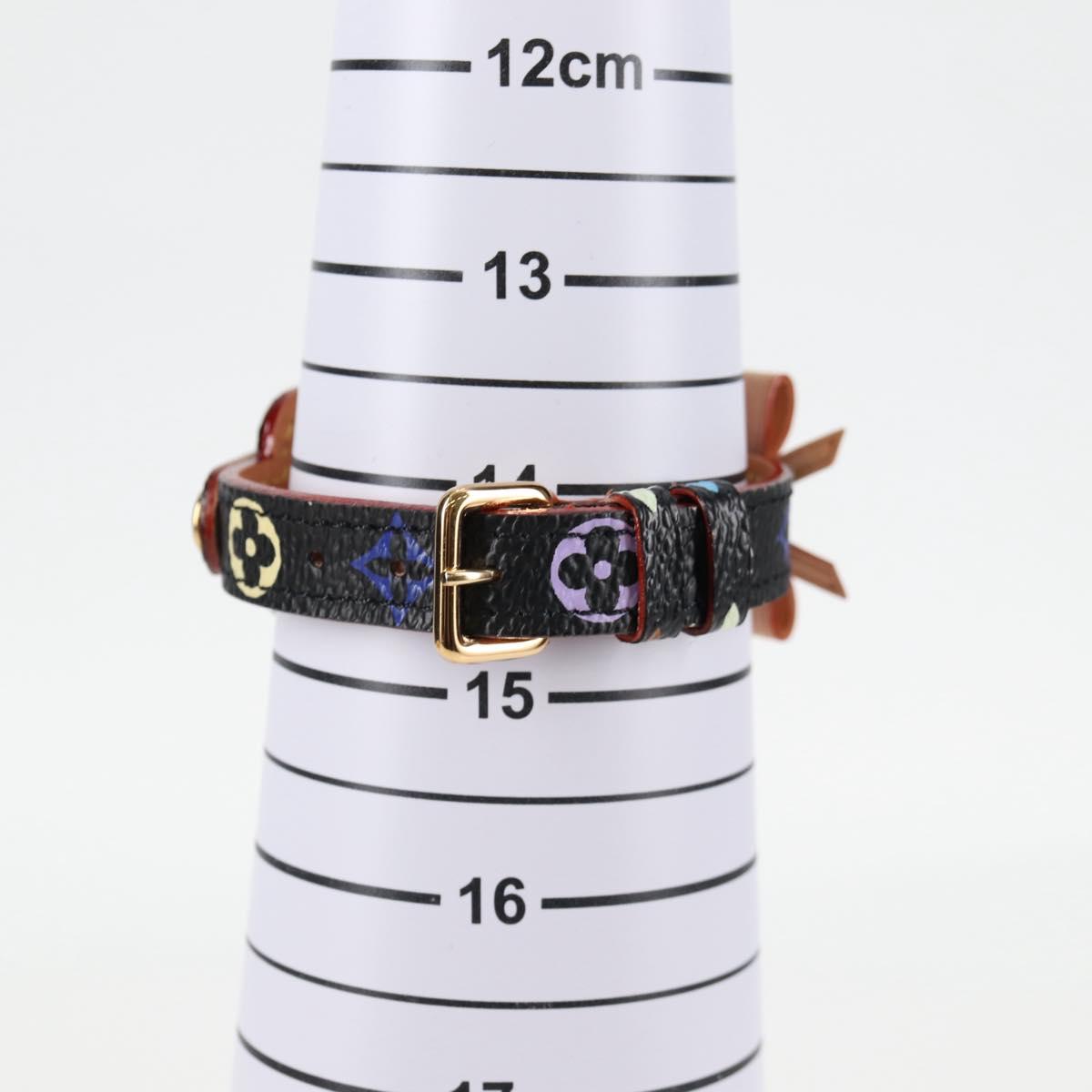 LOUIS VUITTON Monogram Multicolor Porto Address Bracelet M92599 LV Auth 127725V