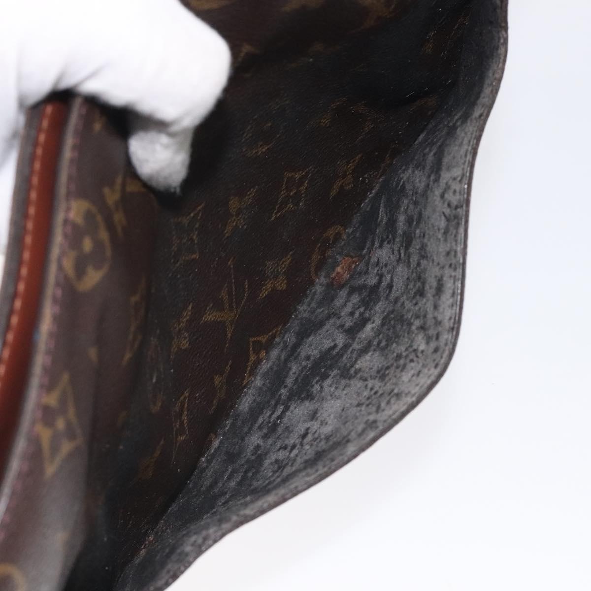 LOUIS VUITTON Monogram Pochette Homme Clutch Bag M51795 LV Auth 127757