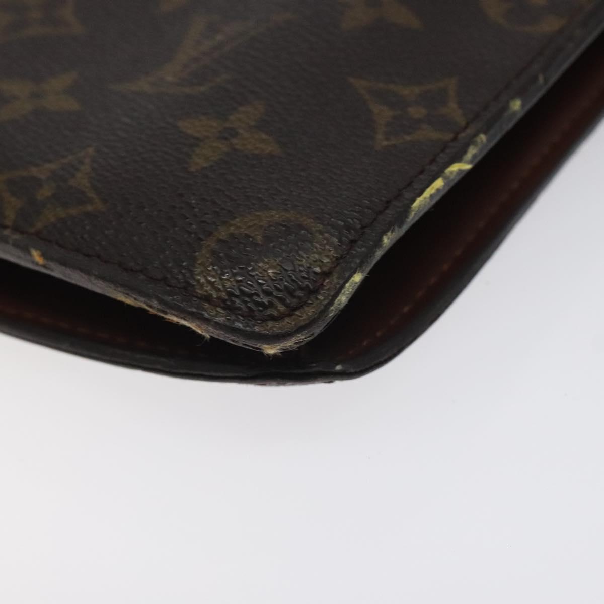 LOUIS VUITTON Monogram Pochette Homme Clutch Bag M51795 LV Auth 127757