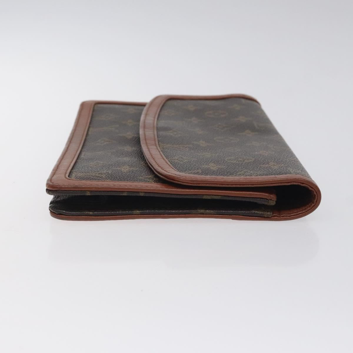 LOUIS VUITTON Monogram Pochette Dam GM Clutch Bag M51810 LV Auth 127758