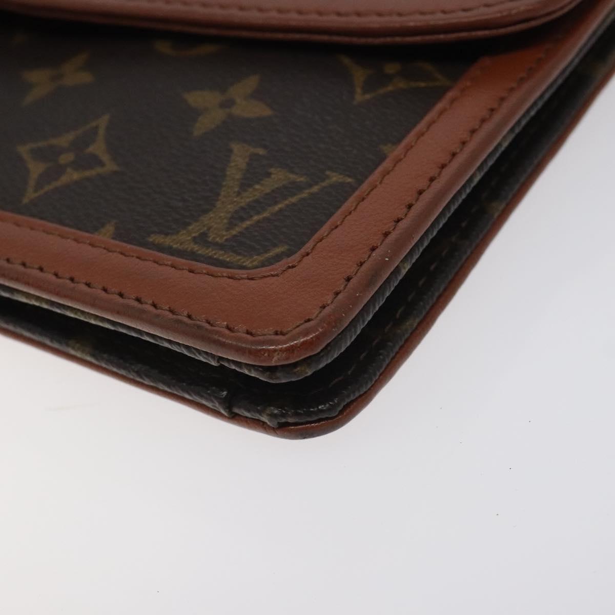 LOUIS VUITTON Monogram Pochette Dam GM Clutch Bag M51810 LV Auth 127758