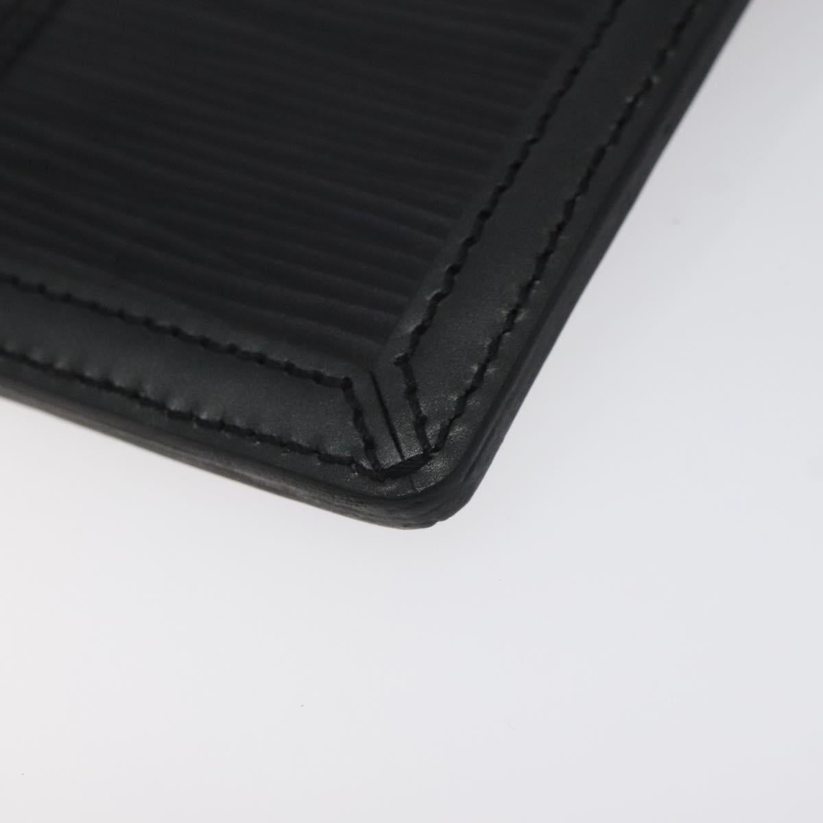 LOUIS VUITTON Epi Stretch Mojito Shoulder Bag Pouch Black M54612 LV Auth 127785