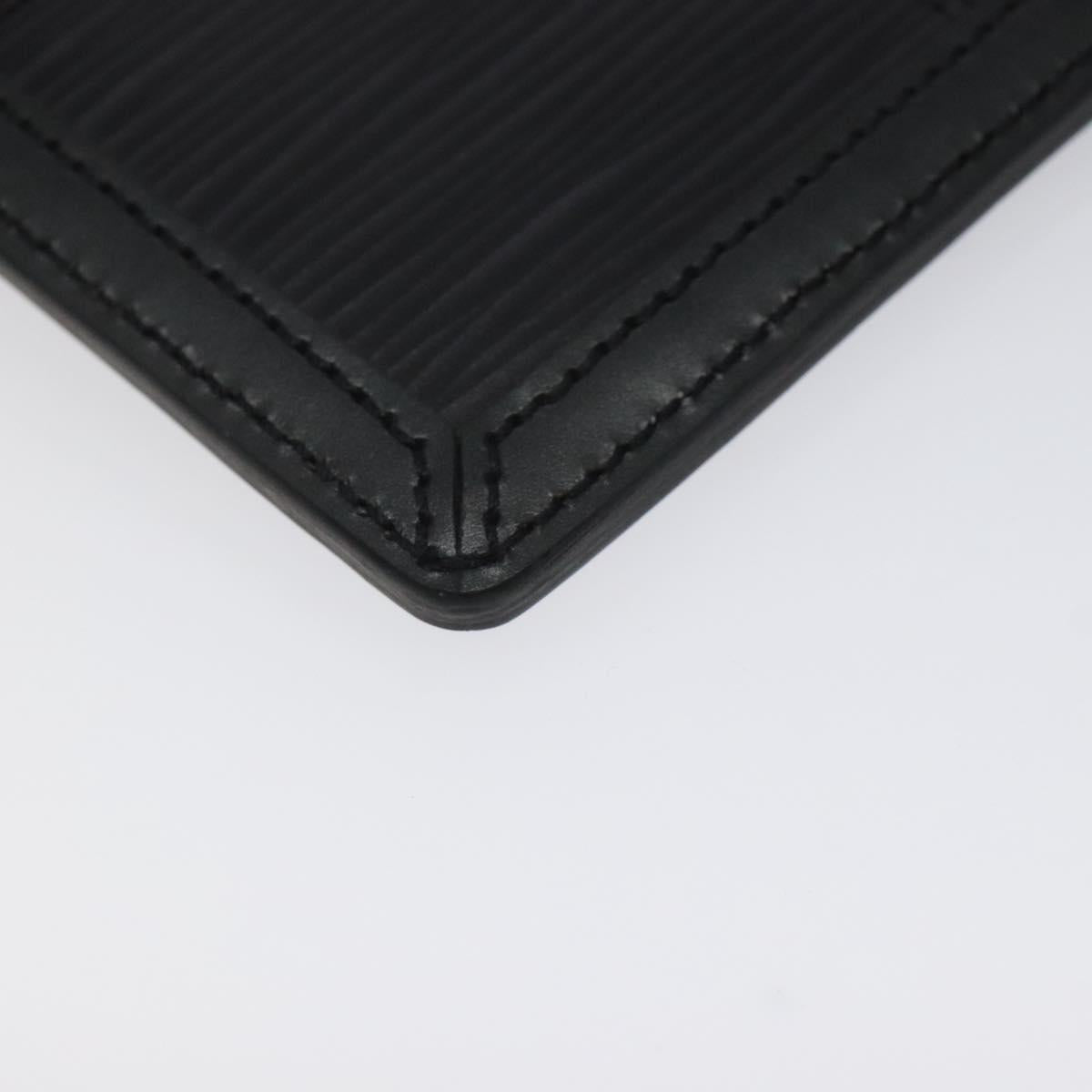 LOUIS VUITTON Epi Stretch Mojito Shoulder Bag Pouch Black M54612 LV Auth 127785