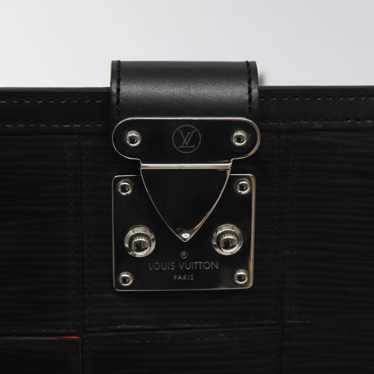 LOUIS VUITTON Epi Stretch Mojito Shoulder Bag Pouch Black M54612 LV Auth 127785