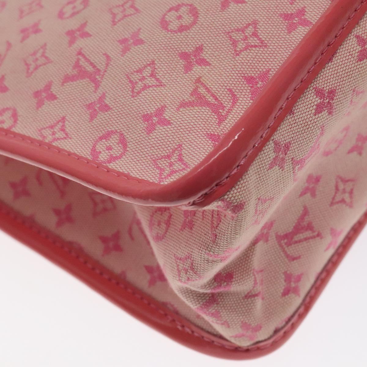 LOUIS VUITTON Monogram Mini Sac Catrain Hand Bag Strawberry M92930 Auth 127805