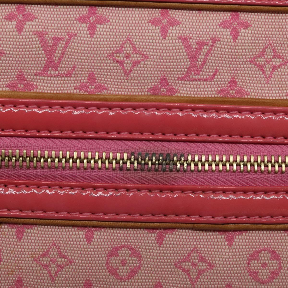 LOUIS VUITTON Monogram Mini Sac Catrain Hand Bag Strawberry M92930 Auth 127805