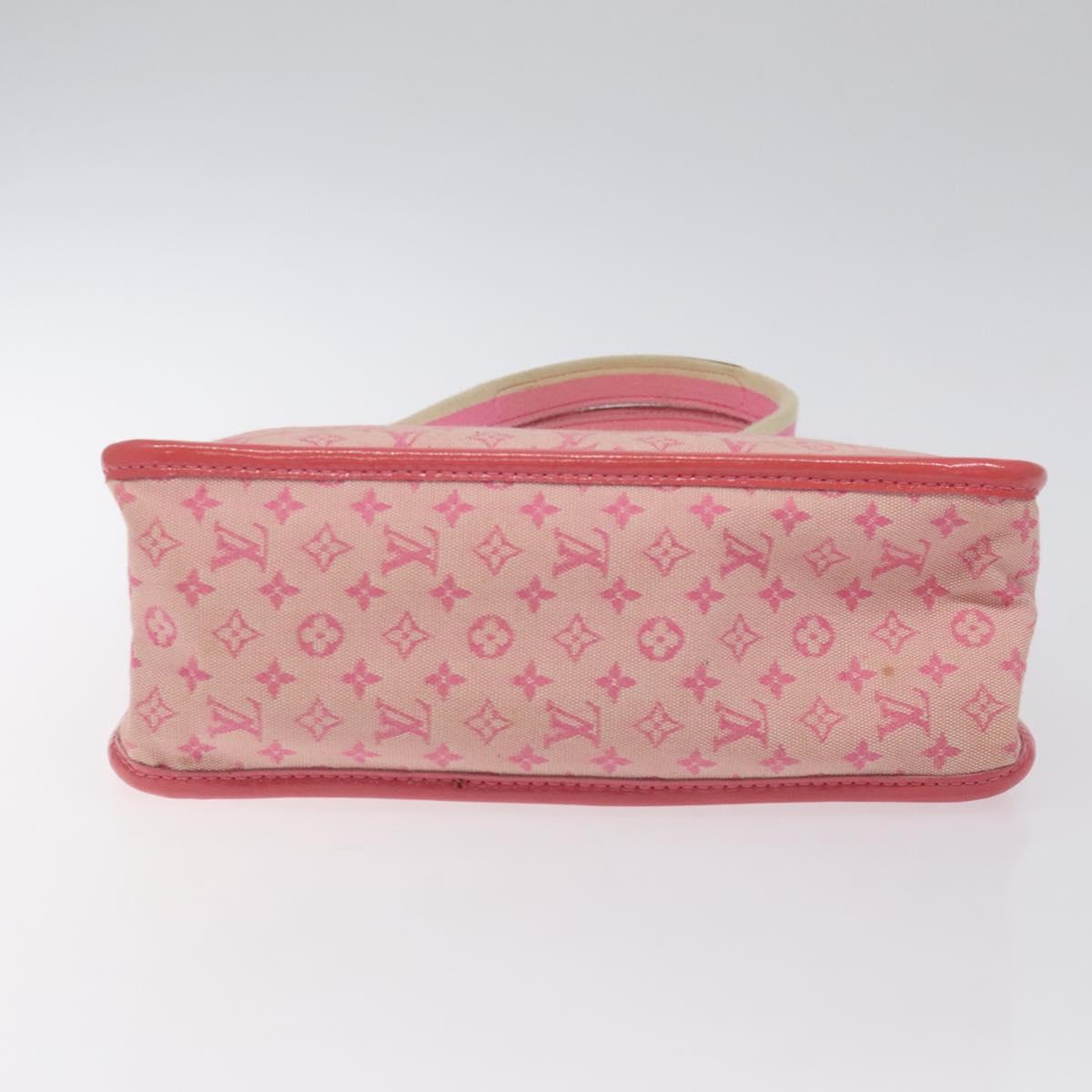 LOUIS VUITTON Monogram Mini Sac Catrain Hand Bag Strawberry M92930 Auth 127805