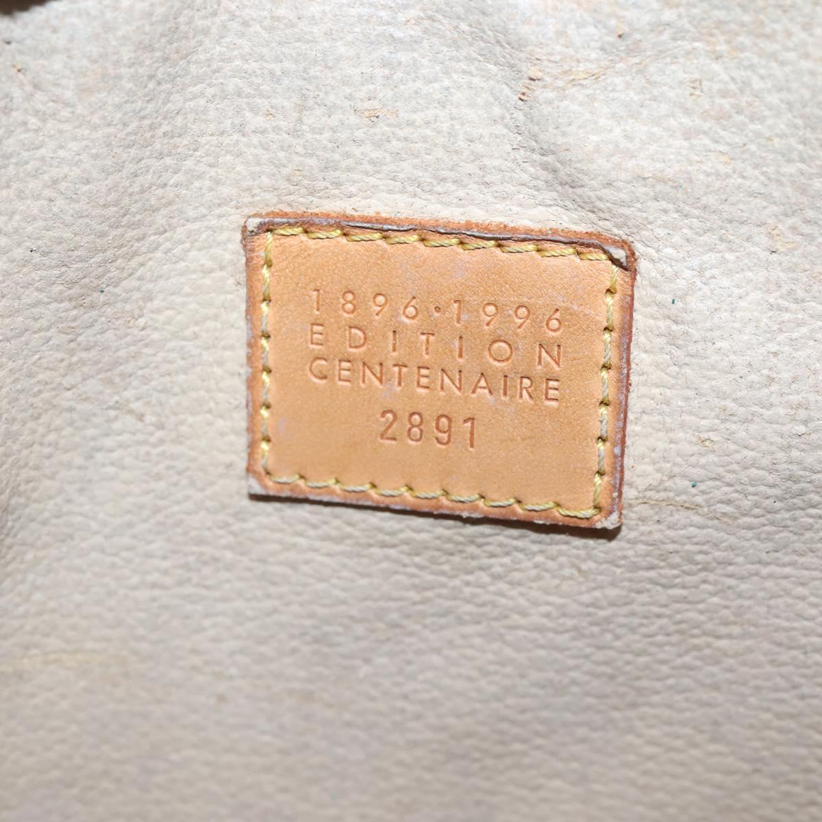 LOUIS VUITTON Damier Ebene Poche Toilette 26 Pouch N47543 LV Auth 127811